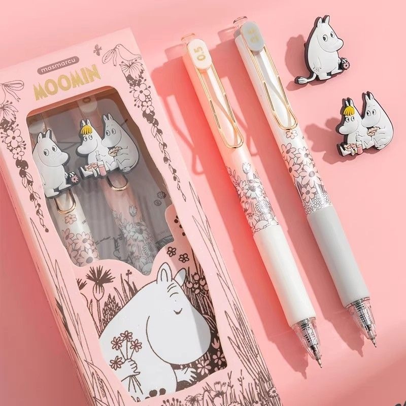 Stationery Office - มูมิน คิวท์ ปากกาเจลแบบยืดหดได้ 0.5 มม. ปลายละเอียด