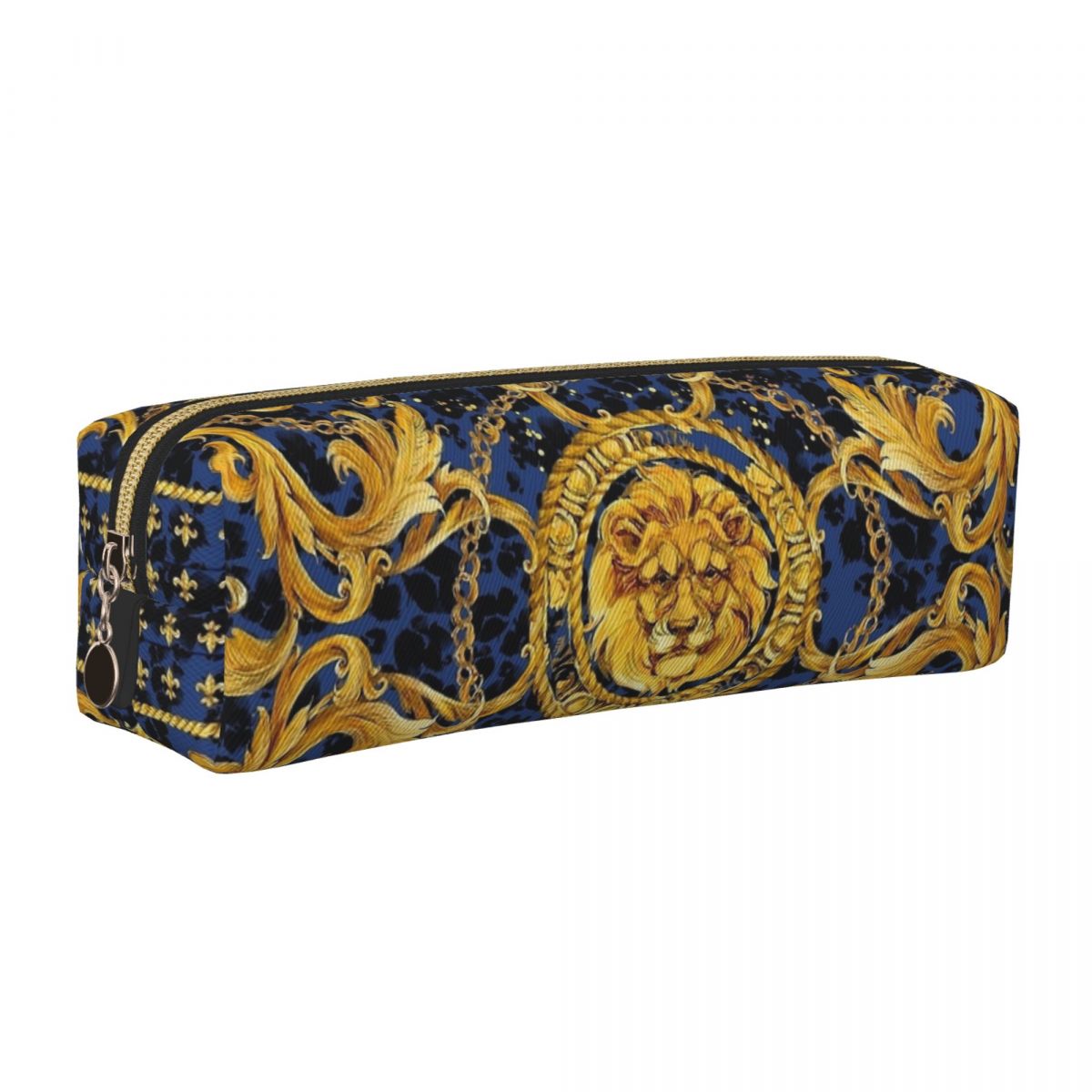 Lion Stationery & Office Supply(Kunshan)Co.Ltd - Golden Lion Damask เครื่องประดับดินสอ Baroque กระเป๋าดินสอกล่องปากกาเด็กความจุขนาดใหญ่กระเป๋านักเรียนโรงเรียนของขวัญเครื่องเขียน