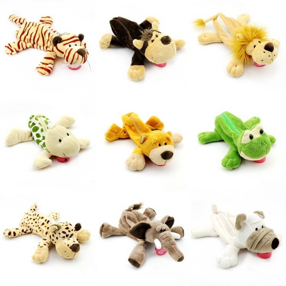 Lion Stationery & Office Supply(Kunshan)Co.Ltd - กระเป๋าใส่ดินสอน่ารักลายสัตว์ป่า สิงโต ลิง ความจุเยอะ ของขวัญสุดสร้างสรรค์