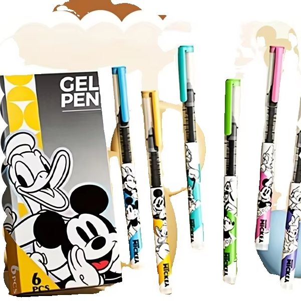 Stationery Supplier - 6 ชิ้น ดิสนีย์ มิกกี้ มินนี่ แอนด์