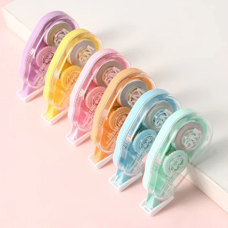 Correction Tape Roller - 6 ชิ้น/เซ็ตสีขาว OUT เทปแก้ไขหลายสีนักเรียน Kawaii ข้อผิดพลาดแก้ไขยางลบนักเรียนเครื่องเขียนโรงเรียน