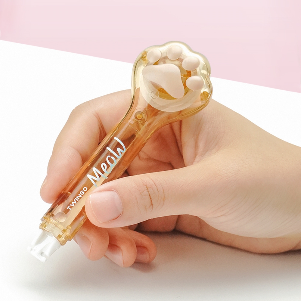 เทปลบคำผิดอุ้งเท้าแมวการ์ตูนเห - Correction Tape Roller บทวิจารณ์และราคา