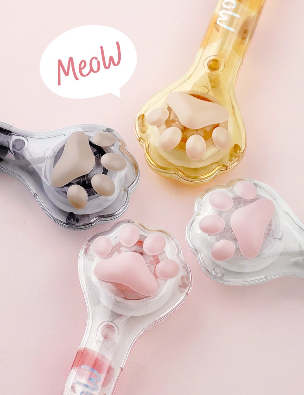 เทปลบคำผิดอุ้งเท้าแมวการ์ตูนเห - Correction Tape Roller บทวิจารณ์และราคา
