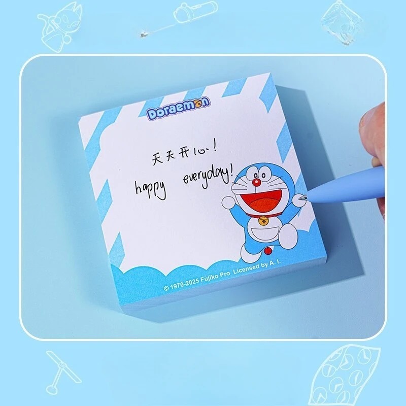 4 ชิ้น โดราเอมอน กระดาษโน้ตแบบ - Stationery Office บทวิจารณ์และราคา