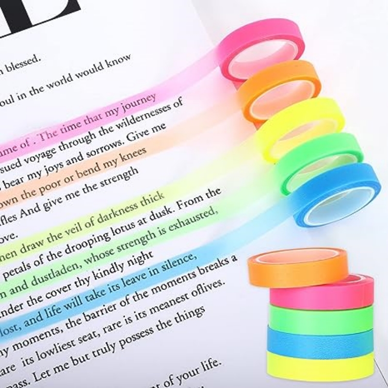 กระดาษโน้ตเขียนได้หลากสี 5 ม้ว - Correction Tape Roller บทวิจารณ์และราคา