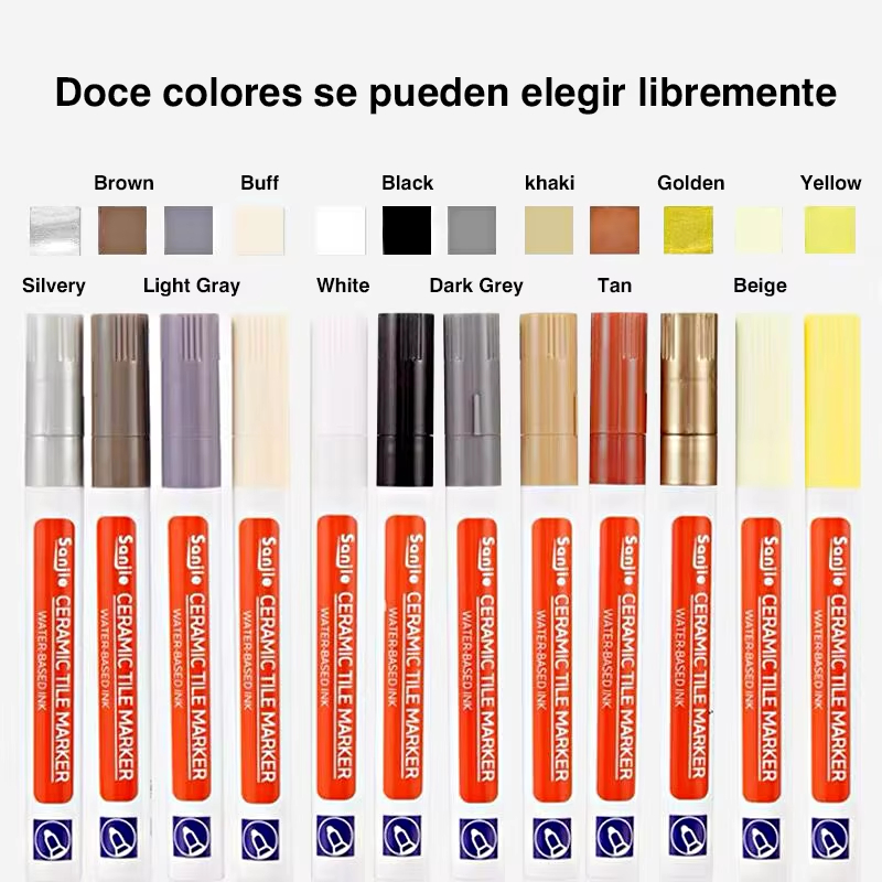 ปากกามาร์คเกอร์กันน้ำสีขาว 1-1 - Whiteboard Marker Set บทวิจารณ์และราคา