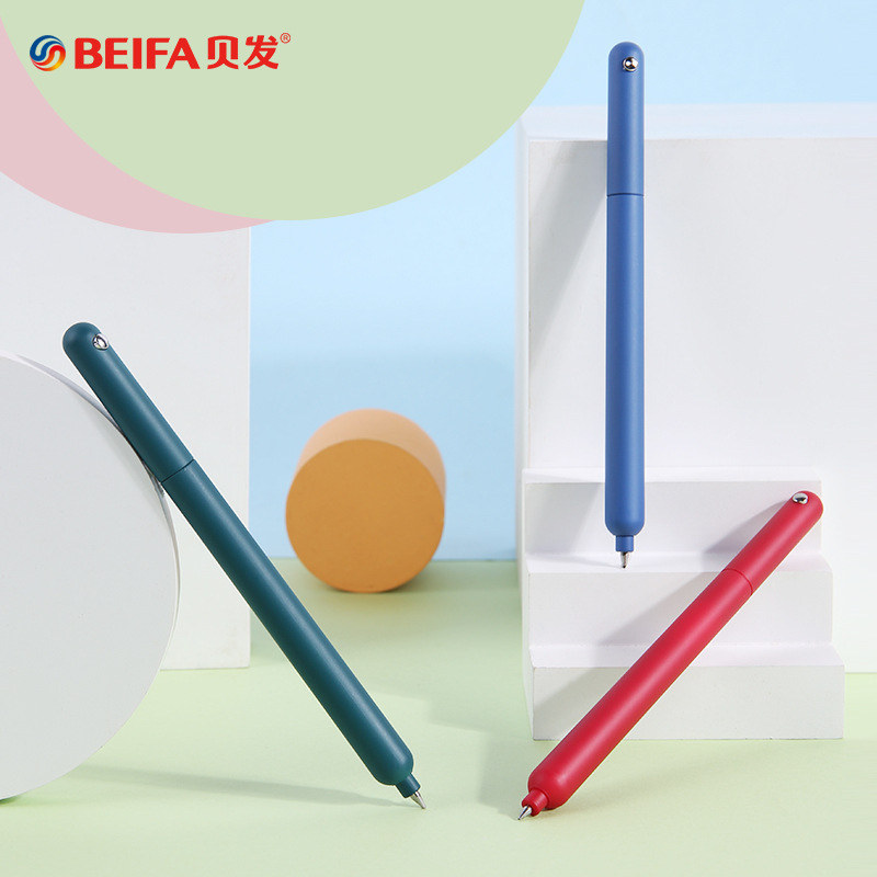 BeiFa ง่ายหมุนปากกาหมึกเจล0.5M - Stationery Supply Business บทวิจารณ์และราคา