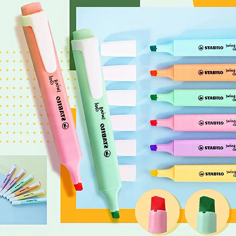 เยอรมนี Stabilo Highlighter 27 - Stabilo Marker Boss บทวิจารณ์และราคา
