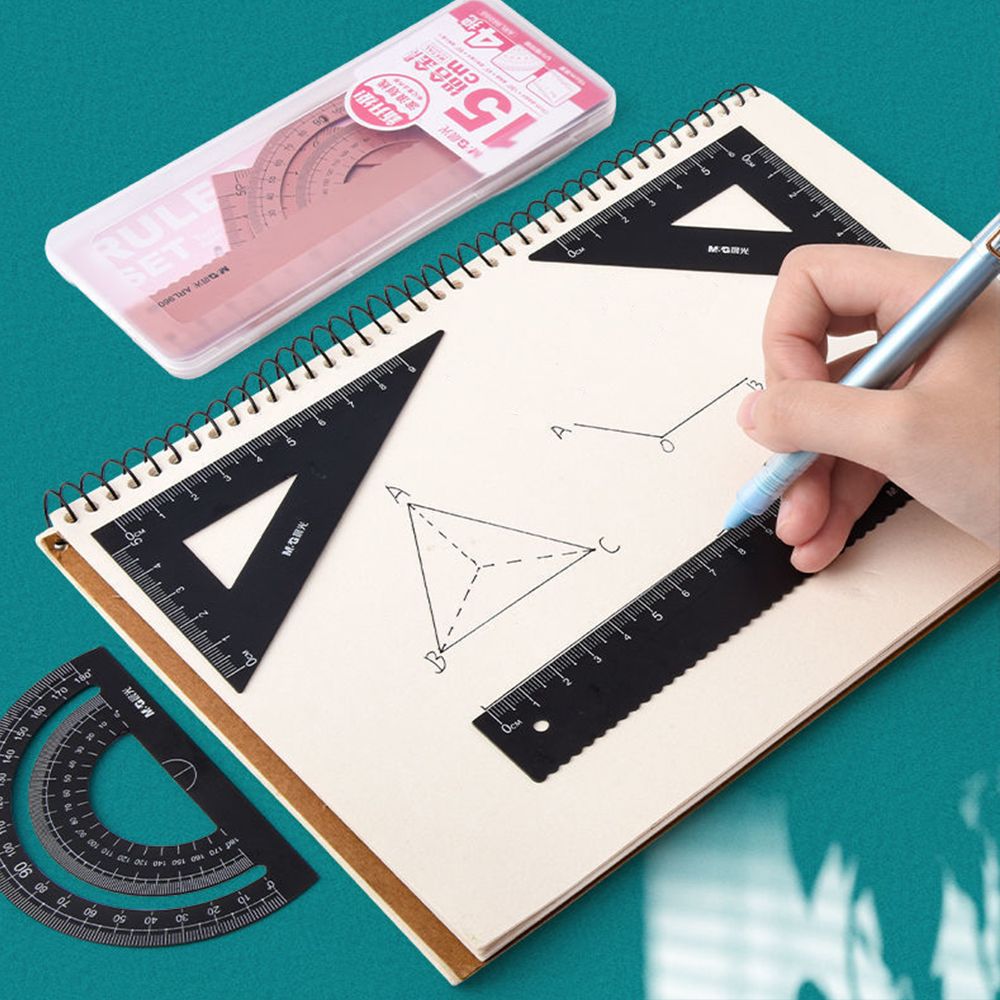 ชุดไม้บรรทัดโลหะคุณภาพสูง ไม้บ - Compass Geometry Set บทวิจารณ์และราคา