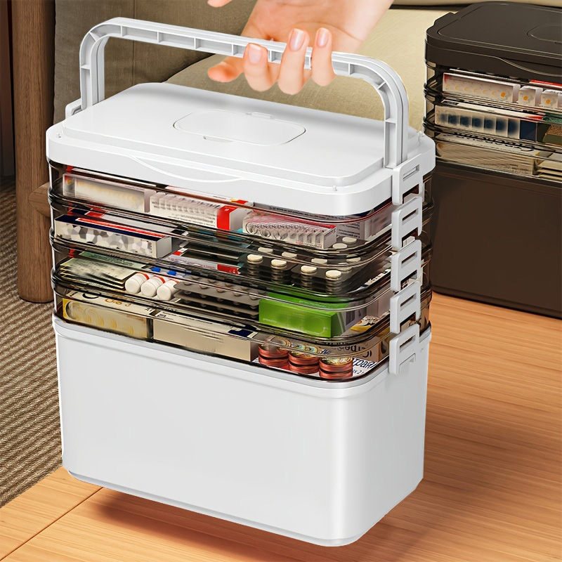 กล่องเก็บของอเนกประสงค์หลายชั้ - Stationery Office บทวิจารณ์และราคา