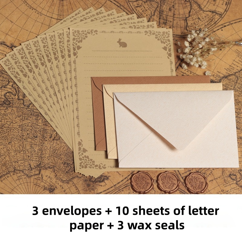 16 ชิ้น/ชุด ซองจดหมายผ้าลินินว - Wax Seal Stamp Kit บทวิจารณ์และราคา