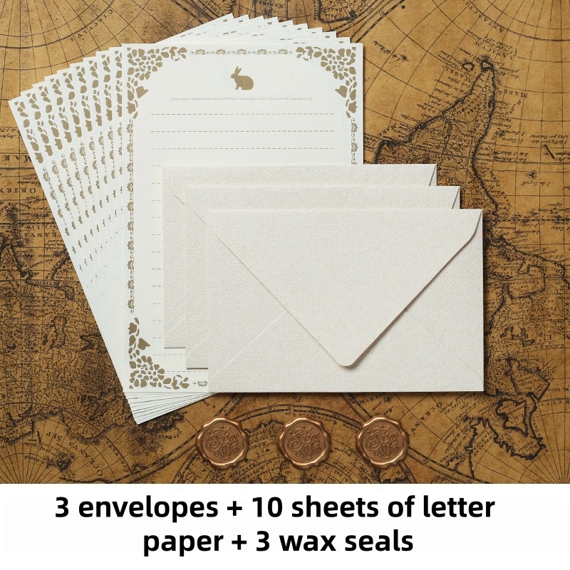 16 ชิ้น/ชุด ซองจดหมายผ้าลินินว - Wax Seal Stamp Kit บทวิจารณ์และราคา