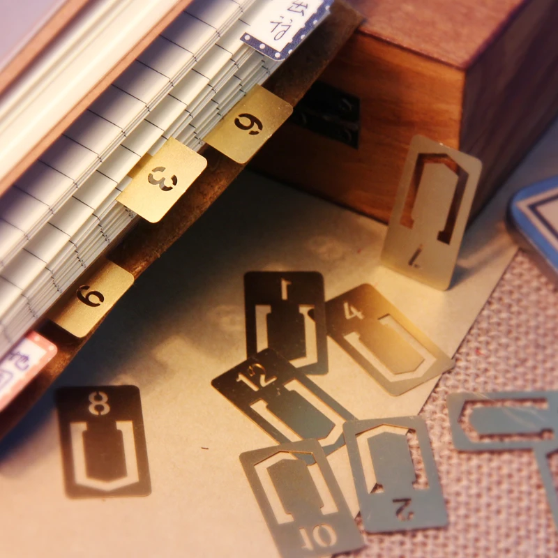ที่คั่นหนังสือทองแดงแนววินเทจ1 - Stationery And Office Supply Stores บทวิจารณ์และราคา