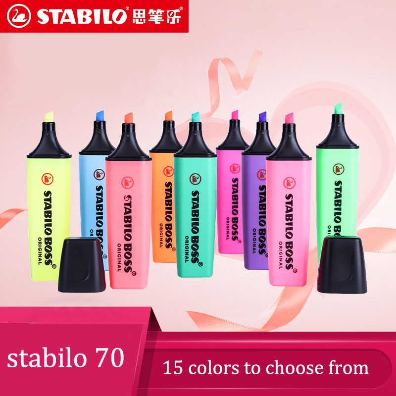 เยอรมัน Stabilo 70 Boss Highli - Stabilo Marker Boss บทวิจารณ์และราคา