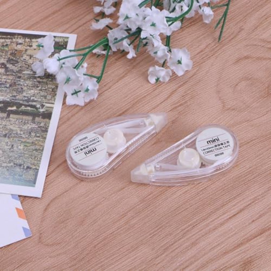 เทปลบคำผิดสีขาวน่ารัก 2 ชิ้น แ - Correction Tape Roller บทวิจารณ์และราคา