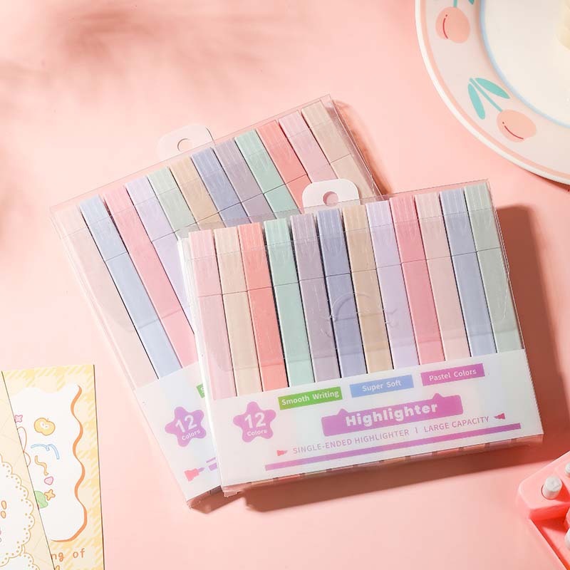 12 ชิ้น/เซ็ต Double Tip Highli - Stabilo Marker Boss บทวิจารณ์และราคา