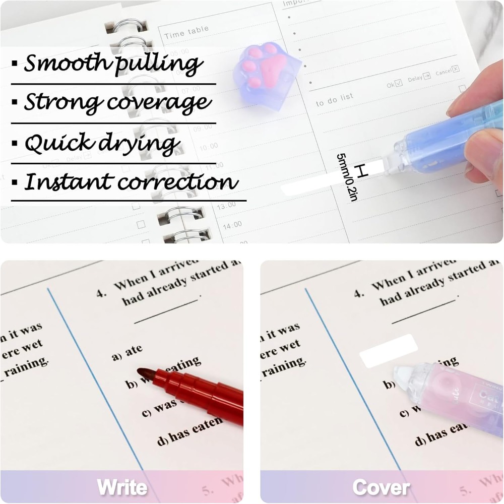 เทปแก้ไข 6 ชิ้น, เทปโรลเลอร์ 2 - Correction Tape Roller บทวิจารณ์และราคา