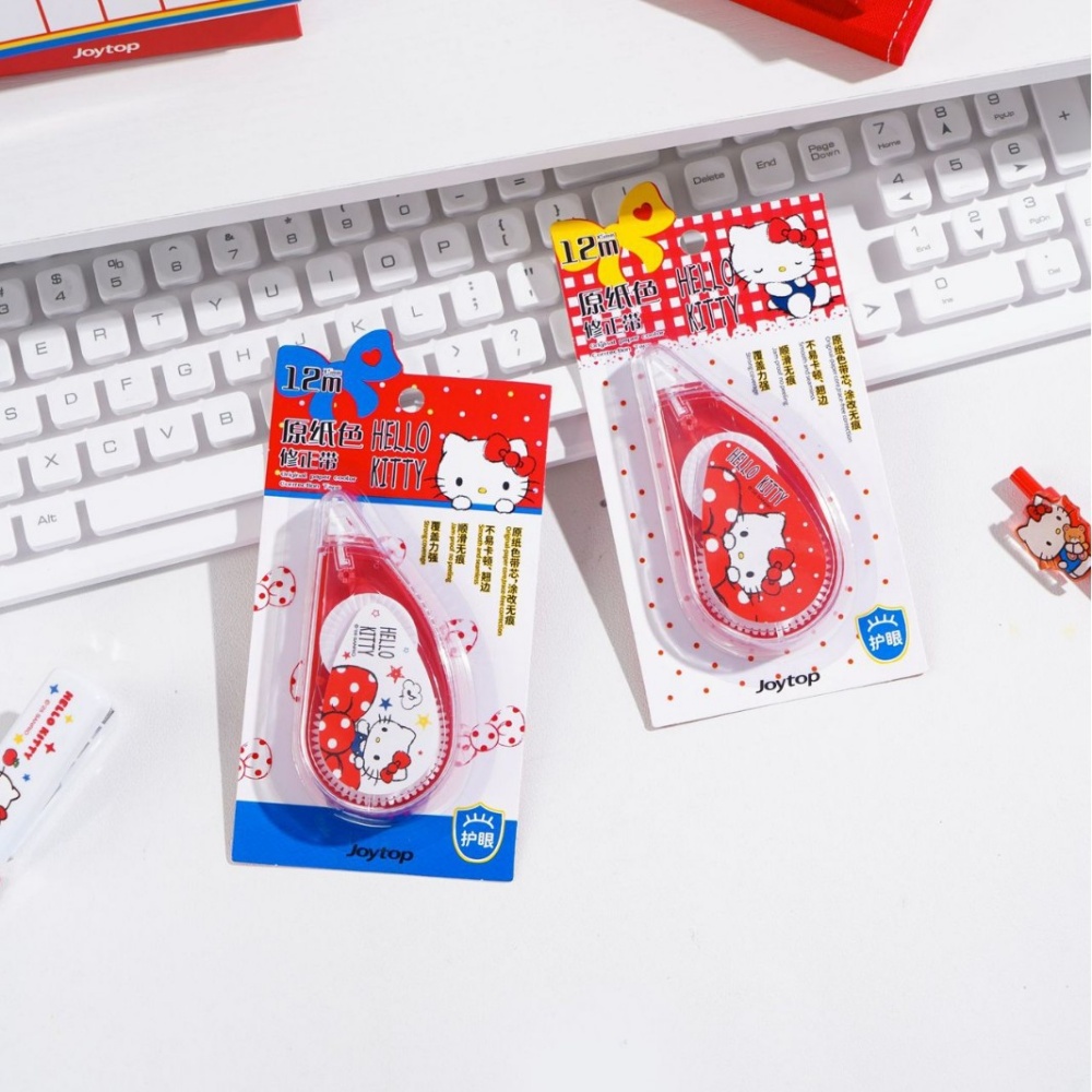 เทปลบคำผิด Hello Kitty ของแท้จ - Correction Tape Roller บทวิจารณ์และราคา