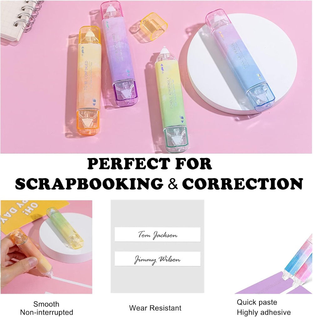 เทปแก้ไข 2 in 1 และเทปสองหน้าแ - Correction Tape Roller บทวิจารณ์และราคา