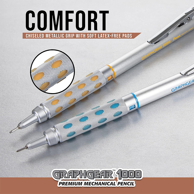 ญี่ปุ่น Pentel ดินสอ GraphGear - Pentel Pen Energel บทวิจารณ์และราคา