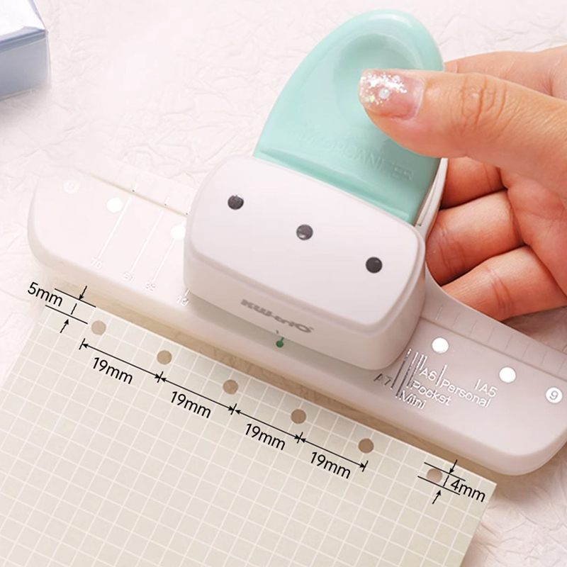 1PC 3 หลุมกระดาษ Puncher หลวม  - Paper Punch 3 Hole บทวิจารณ์และราคา