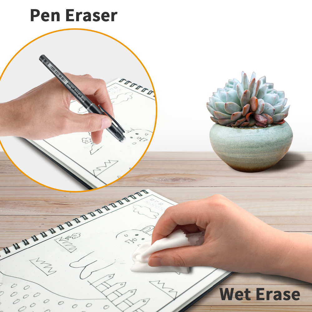 A6ขนาดสมาร์ท Reusable Erasable - Graph Paper Pad บทวิจารณ์และราคา
