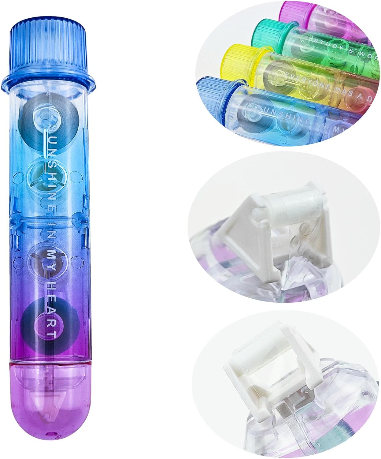 4 แพ็ค 2 In1 สีขาว OUT เทปแก้ไ - Correction Tape Roller บทวิจารณ์และราคา