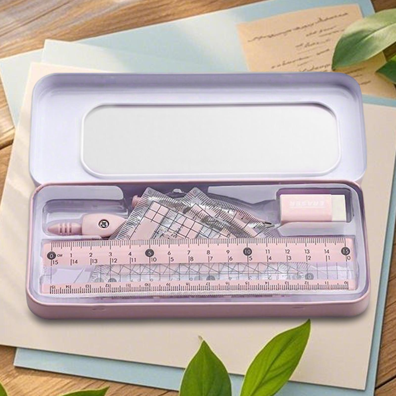 ชุดเรขาคณิตสำหรับนักเรียน ชุดไ - Compass Geometry Set บทวิจารณ์และราคา
