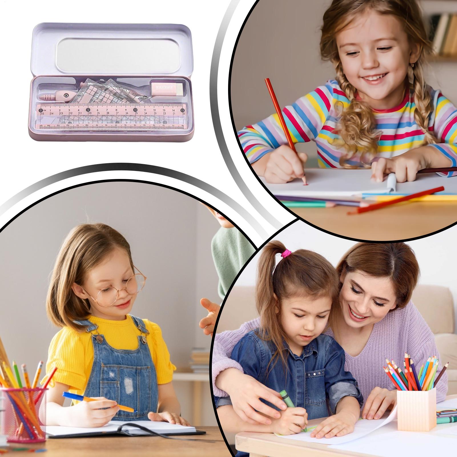 ชุดเรขาคณิตสำหรับนักเรียน ชุดไ - Compass Geometry Set บทวิจารณ์และราคา