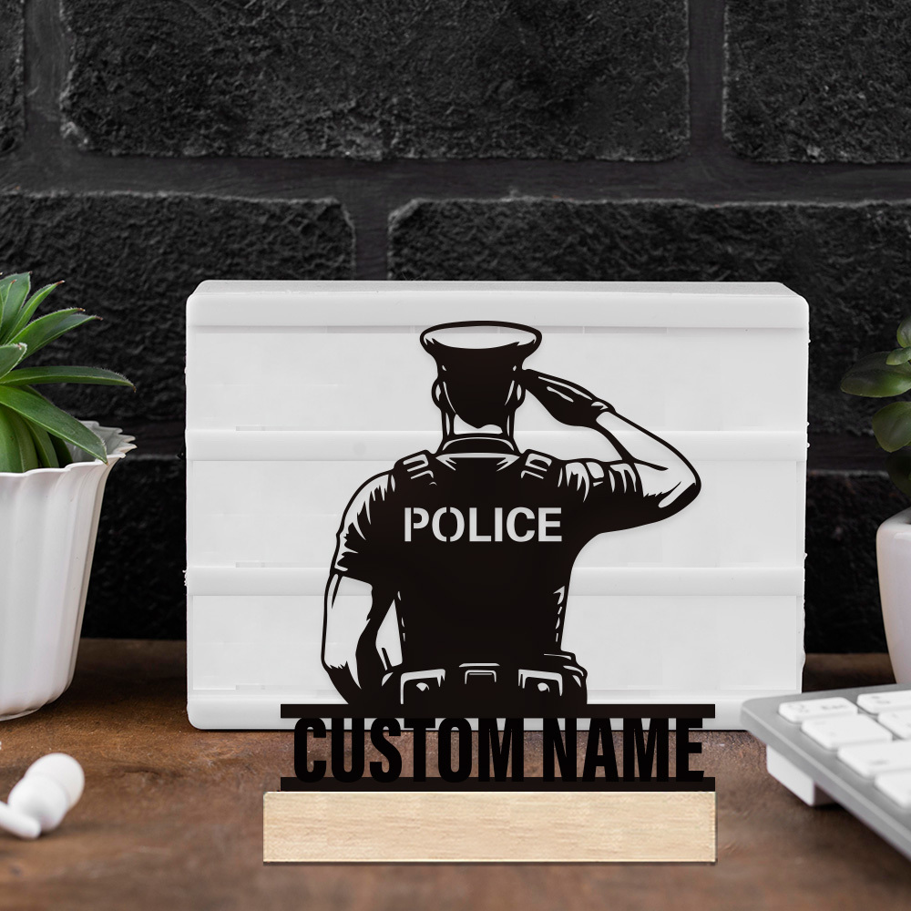 ป้ายตำรวจโลหะแบบกำหนดเองได้, ป - Desk Name Plate บทวิจารณ์และราคา