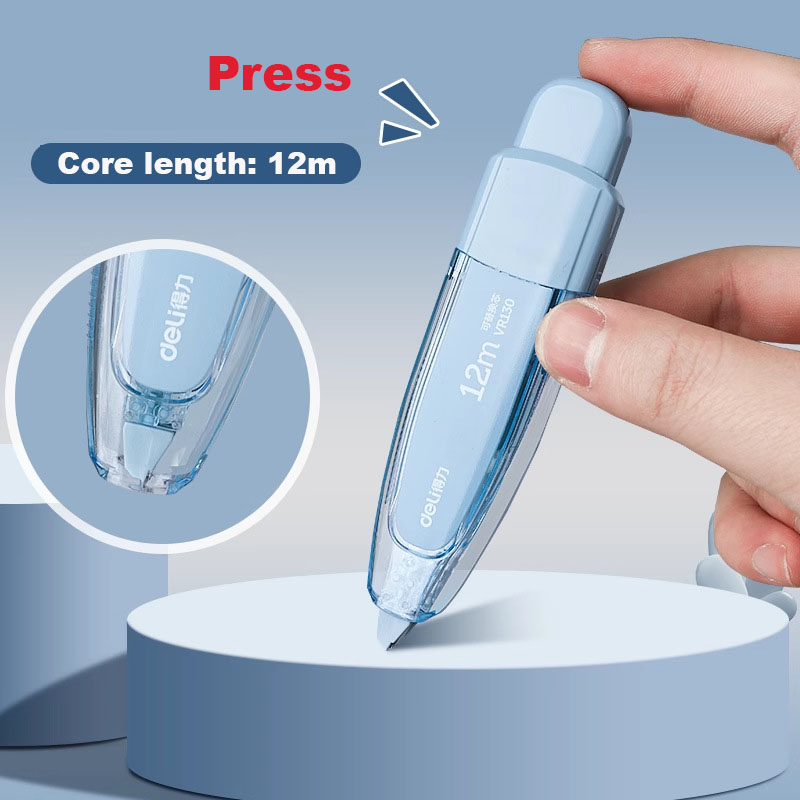 ชุดเทปลบคำผิดแบบกดขนาด5มม. * 1 - Correction Tape Roller บทวิจารณ์และราคา