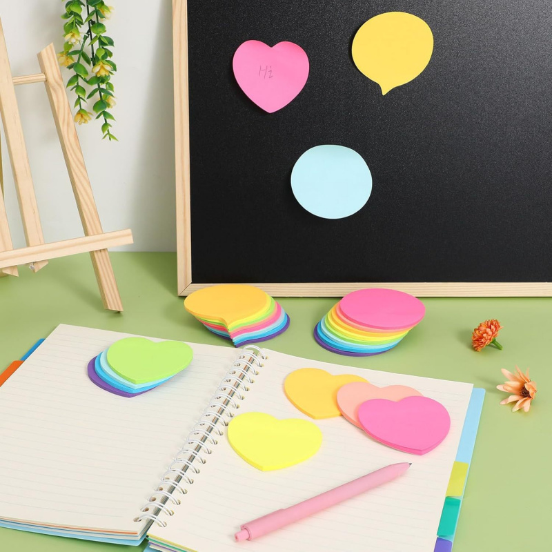 【สมุดโน้ตรูปหัวใจ 3 แบบ】รวม 72 - Total Stationery & Office Supply บทวิจารณ์และราคา