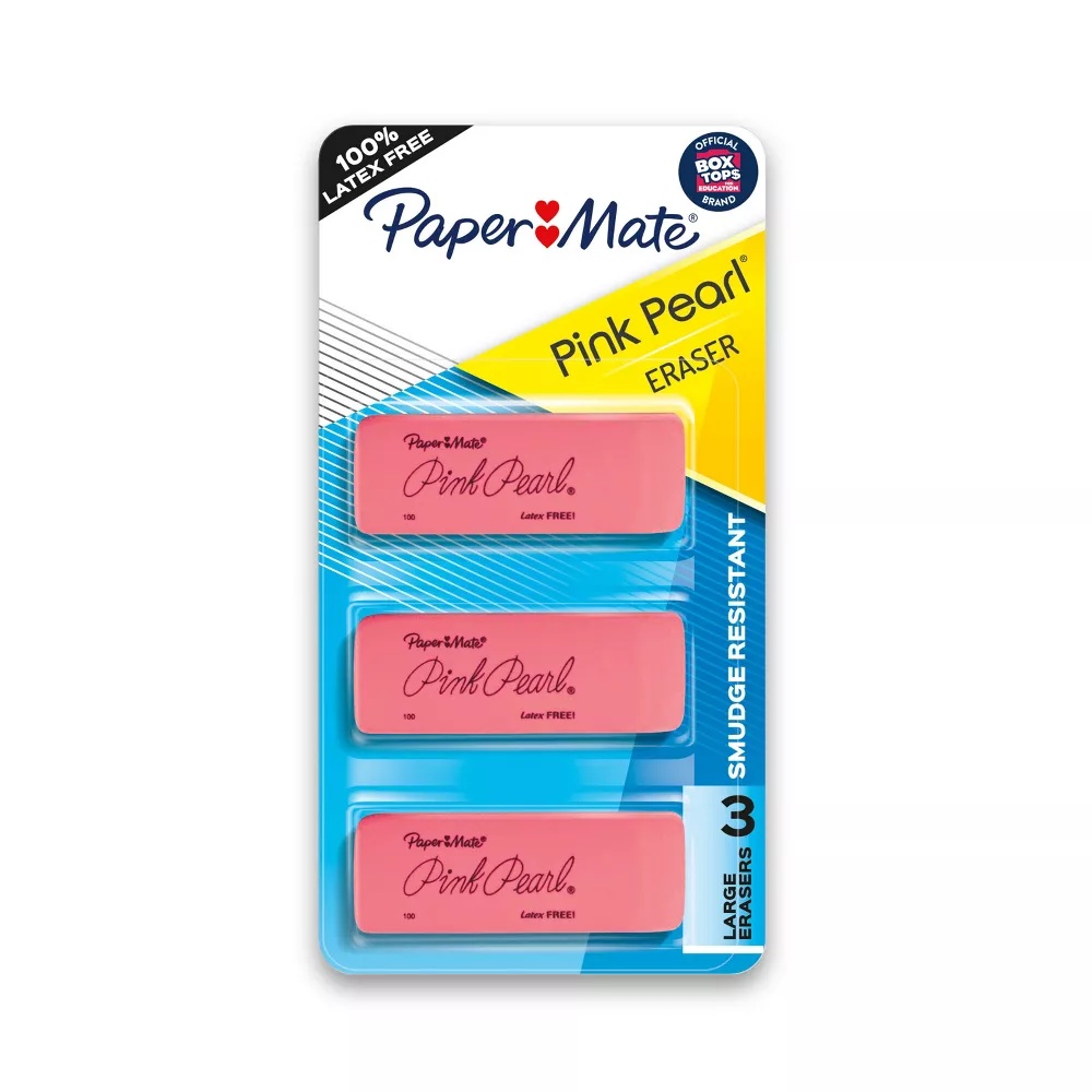 ยางลบสีชมพูคลาสสิก 9 ชิ้น รุ่น - Total Stationery & Office Supply บทวิจารณ์และราคา