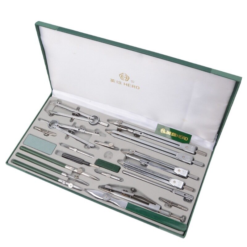 ชุดเข็มทิศโลหะฮีโร่ อุปกรณ์วาด - Compass Geometry Set บทวิจารณ์และราคา