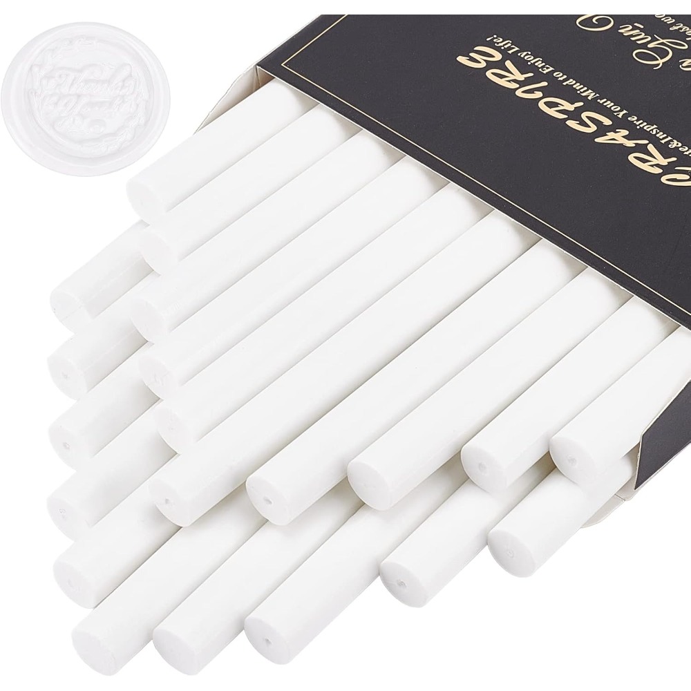 20 ชิ้นกาวซีล WAX Sticks 11 มม - Wax Seal Stamp Kit บทวิจารณ์และราคา