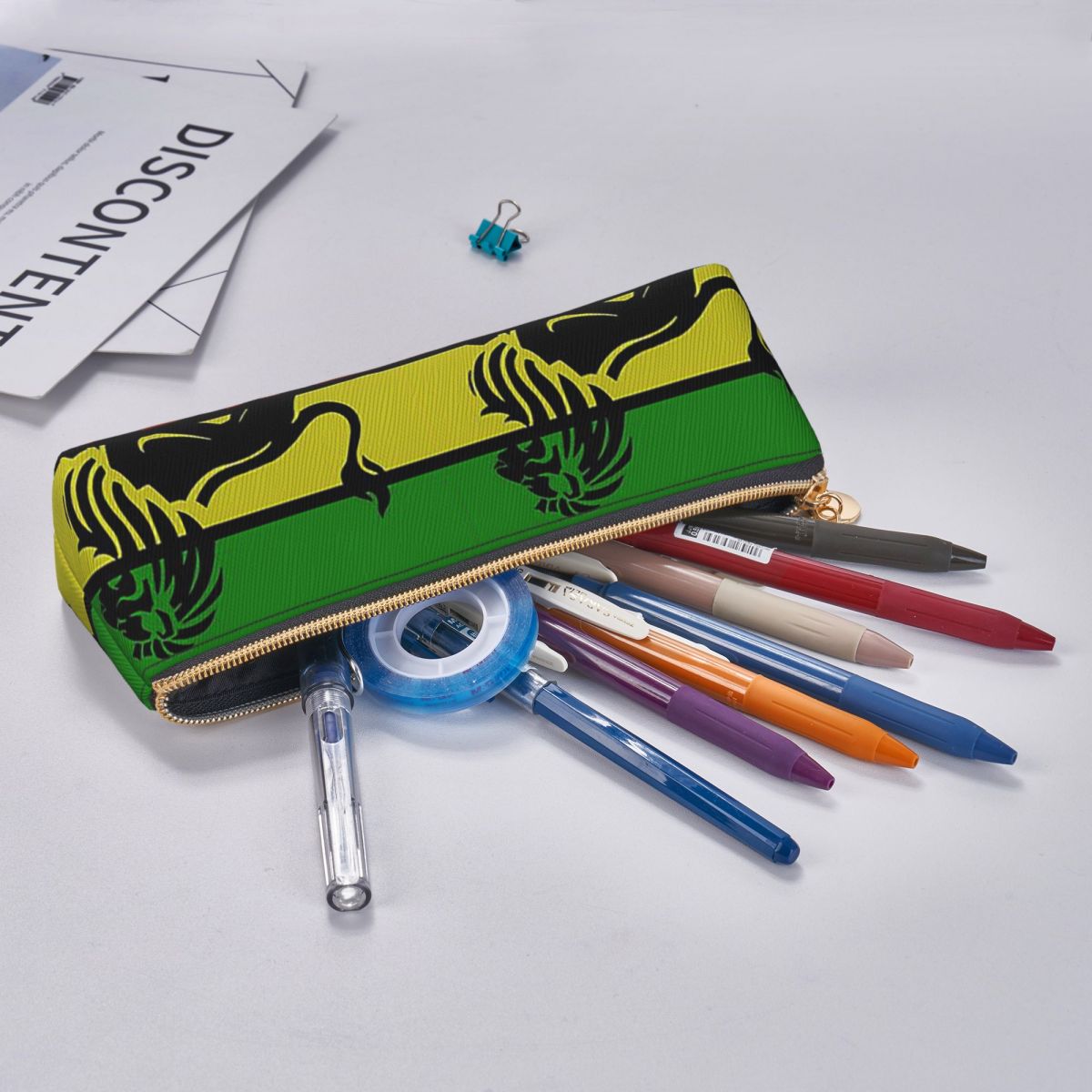 กล่องดินสอ ลายสิงโตราสต้าสีดำบ - Lion Stationery & Office Supply(Kunshan)Co.Ltd บทวิจารณ์และราคา