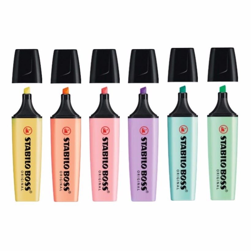 STABILO BOSS ORIGINAL ปากกาเน้ - Stabilo Marker Boss บทวิจารณ์และราคา