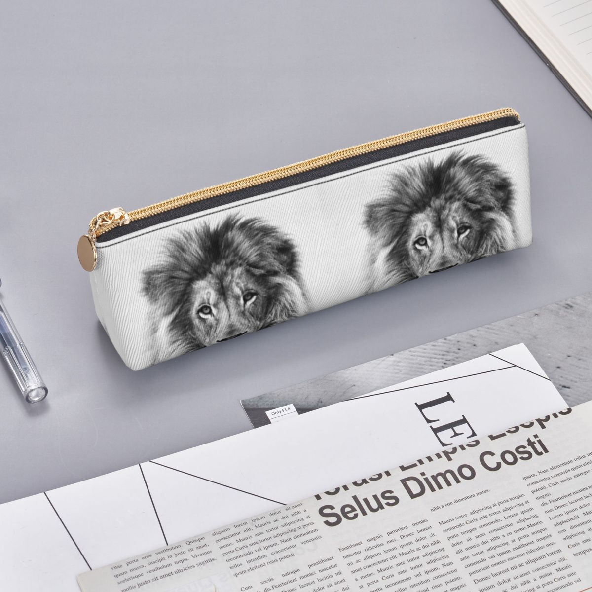 กล่องดินสอลายสิงโตสำหรับเด็ก ก - Lion Stationery & Office Supply(Kunshan)Co.Ltd บทวิจารณ์และราคา