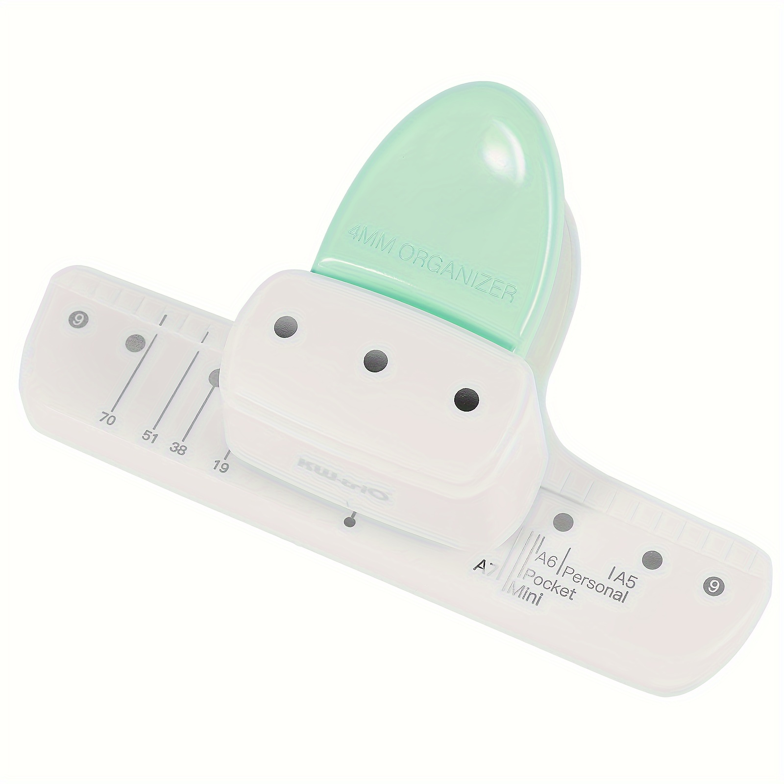 1 PC สีเขียว 3-Hole กระดาษ Pun - Paper Punch 3 Hole บทวิจารณ์และราคา