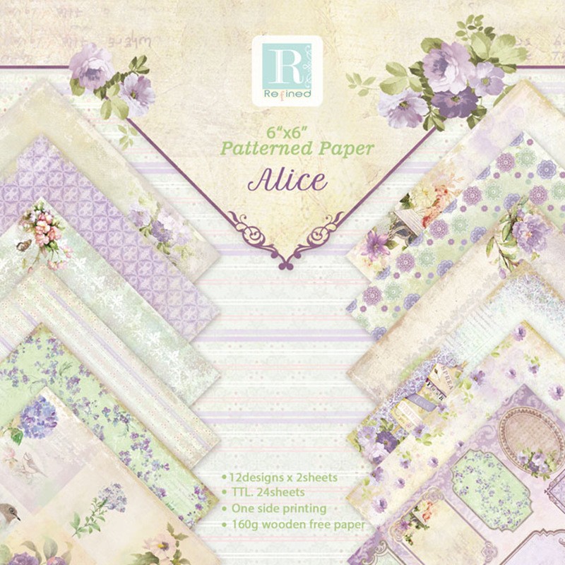Alinacutle junkjournal Flower  - Graph Paper Pad บทวิจารณ์และราคา