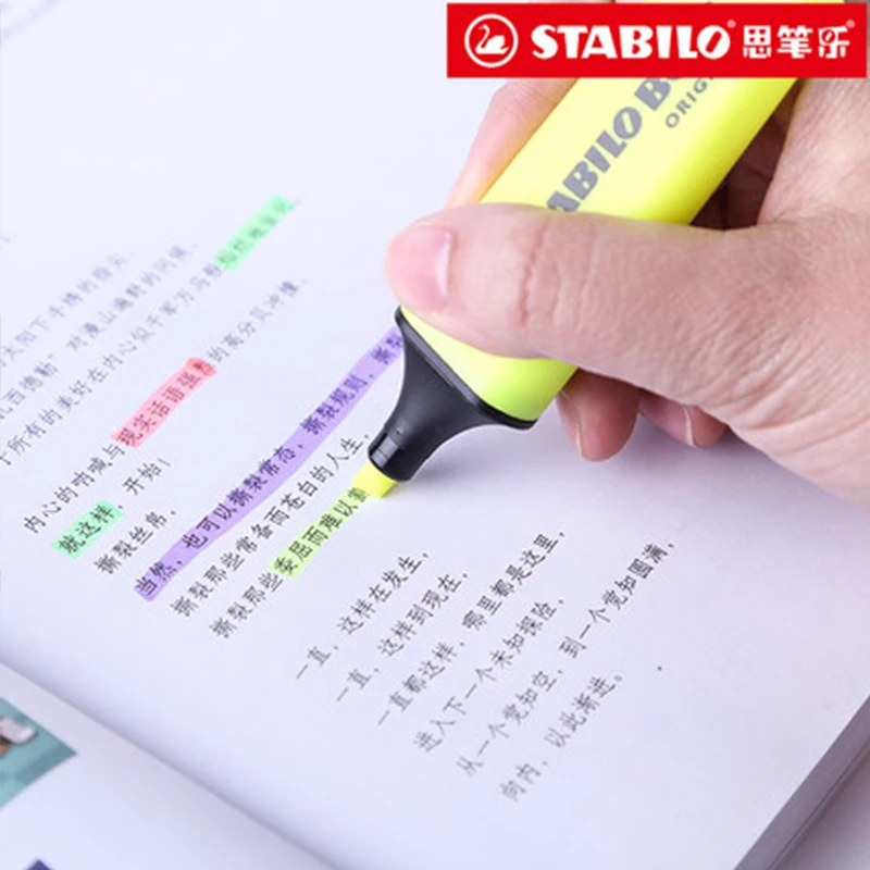 1 Pcs เยอรมัน STABILO Highligh - Stabilo Marker Boss บทวิจารณ์และราคา