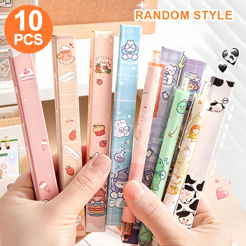 ปากกาเจลเดี่ยว 10 ด้ามในกล่องส - Stationery Supply Business บทวิจารณ์และราคา